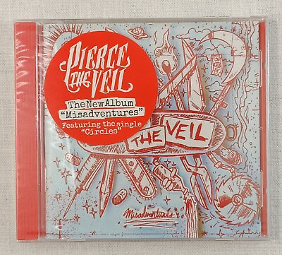 #ad Pierce the Veil Misadventures CD 2016 Brand New Sealed