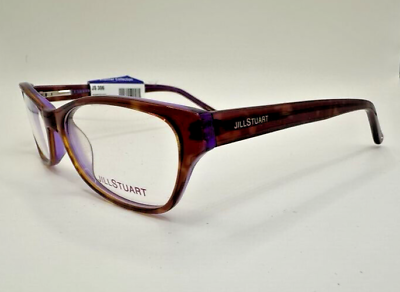 #ad Jill Stuart Purple Tortoise Designer Eyeglasses Frames JS 306 1 52 15 135 $24.88