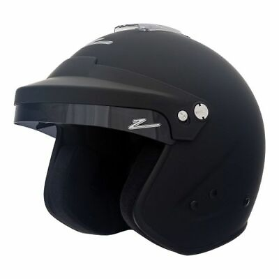 #ad Zamp H77403FXL RZ 18H Open Face Helmet; Snell SA 2020 Matte Black; X Large