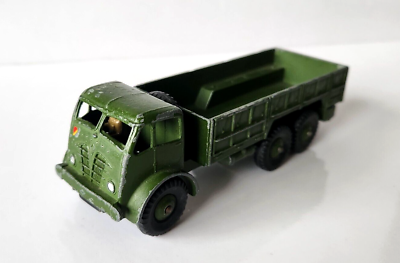 #ad Vintage 1950#x27;s Dinky Toys Military 10 Ton Army Truck #622 1:43 pieces missing