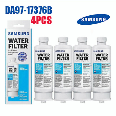 #ad 4 PACK Genuine Samsung DA97 17376B HAF QIN EXP REFRIGERATOR Water Filter US
