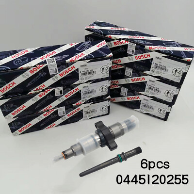 #ad 6x Diesel Fuel Injectors Fits For 03 04 Dodge Ram Cummins 5.9L Bosch 0445120255