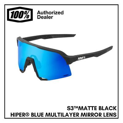 #ad 100 Sunglasses S3 S3Tm Matte Black mens sunglass