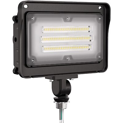 #ad CINOTON 50W Dusk to Dawn LED Flood Light Outdoor 7000LM 250W HID HPS Equiv. ... $66.48