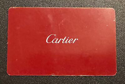 #ad Authentic CARTIER Card WarrantCard watch card Santos De Cartier WSSA0018 STEEL