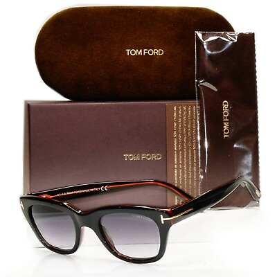 #ad Authentic TOM FORD Sunglasses Black Spectre Snowdon TF 237 05B 50mm James Bond