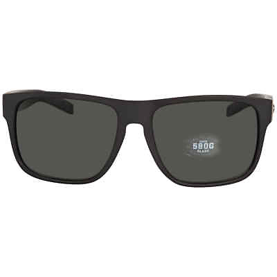 #ad Costa Del Mar SPEARO XL Grey Polarized Glass Rectangular Men#x27;s Sunglasses 6S9013