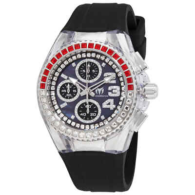 #ad Technomarine Cruise Star Chronograph Quartz Crystal Ladies Watch TM 121057
