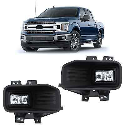 #ad Front Fog Light Right amp; Left Driving Lamps Pair Fit For 18 2020 Ford F150