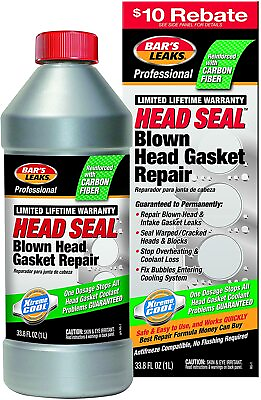 #ad Bars Leaks HG 1 Head Gasket and Cooling Sealant 33.8 oz.