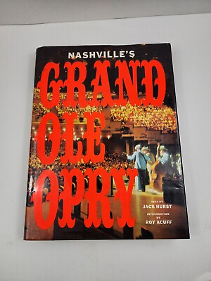 #ad Nashville#x27;s Grand Ole Opry by Jack Hurst 1st Edition 1975 Hardcover Book