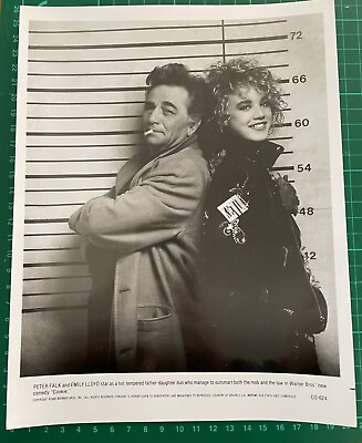 #ad Peter Falk amp; Emily Lloyd Publicity Still 8x10 Photo from 1989 movie Cookie
