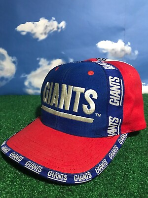 #ad New York Giants Pro Player hat Vintage Snapback Hat Cap H23
