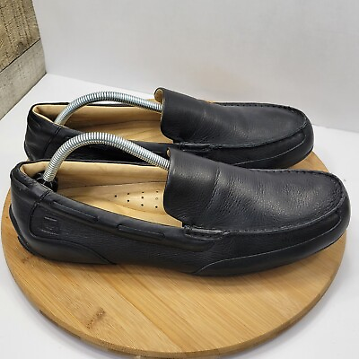 #ad 🔥✅️SPERRY TOP SIDER Black NAVIGATOR Leather Loafer 0777412 DRIVING Mens Sz 10 M