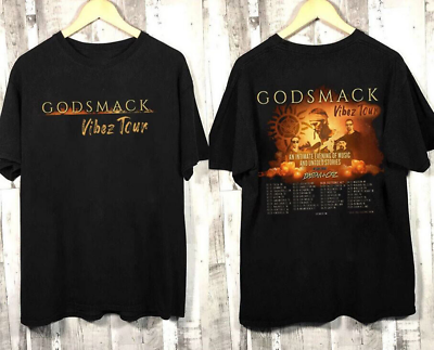 #ad Godsmack The Vibez Tour 2024 Shirt Godsmack 2024 Concert
