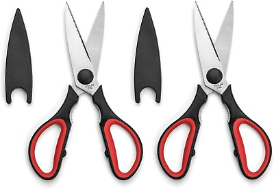#ad kitchen scissors heavy duty stainless steel