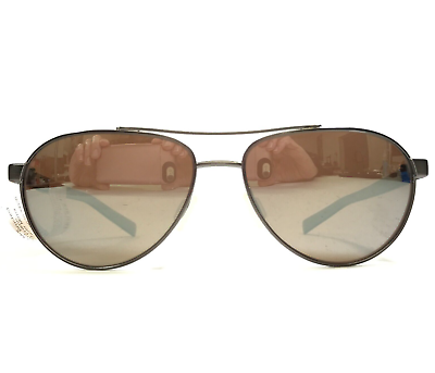 #ad Costa Sunglasses Fernandina FER 186 Brushed Gunmetal Copper Silver Mirror 580G