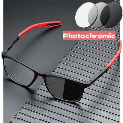 #ad Sports Photochromic Glasses Flexible Outdoor UV Sunglasses Eyewear Men Women