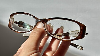 #ad Oakley Glasses Brown Horn Pendant 4.0 130 Brown Horn Glasses FRAME ONLY 52 16