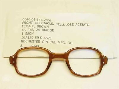 #ad USS 6540 01 146 7801 Classic Horn Rimmed Eyeglasses Frame Size: 46 Eye 24 Bridge