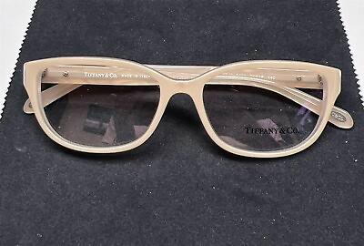 #ad Tiffany amp; Co TF 2087H 8177 Eyeglasses Glasses Taupe Blush Beige w Heart 54mm