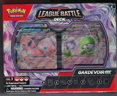#ad Pokemon TCG Gardevoir ex League Battle Deck Box Sealed New