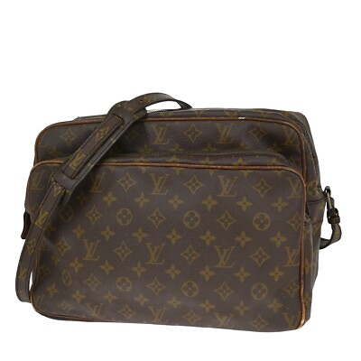 #ad LOUIS VUITTON Nile GM Crossbody Shoulder Bag Monogram Leather BN M45242 68EA943