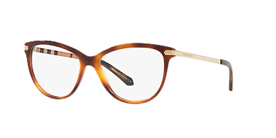 #ad Burberry Eyeglasses BE2280 3316 52mm Light Havana Demo Lens