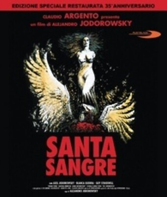 #ad Santa Sangre: 35th Anniversary All Region 1080p New Blu ray Italy Import
