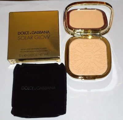 #ad Dolce amp; Gabbana Solar Glow Ultra Light Bronzing Powder 00 Sunlight New in Box