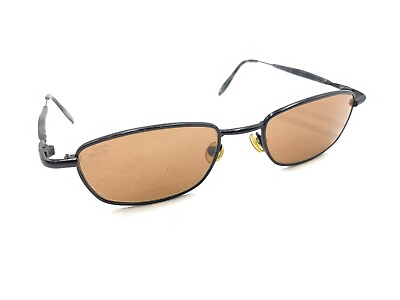 #ad Serengeti Blue Note 6343 Matte Black Sunglasses Brown Lens 140 Fashion Men Women