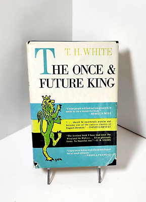 #ad The Once and Future King by T. H. White 1958 BCE HC DJ Fantasy Novel Colle.