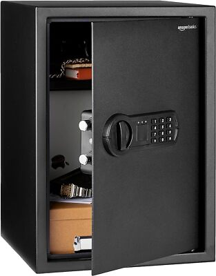 #ad Steel Home Security Electronic Safe with Programmable Keypad Lock