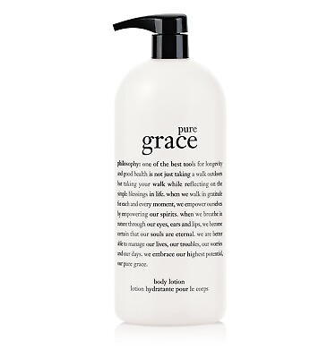 #ad Philosophy Pure Grace Body Lotion 32 oz New Sealed with Pump