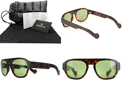 #ad Moncler Eyewear Sunglasses Acetate ML0096 Sunglasses Glasses Havana New