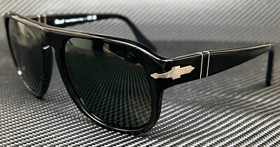 #ad PERSOL PO3310S 95 31 Jean Black Green 57 mm Sunglasses