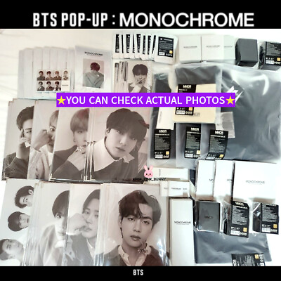 #ad PRE ORDER BTS 2024 POP UP MONOCHROME OFFICIAL MD PHOTOCARD T SHIRTS
