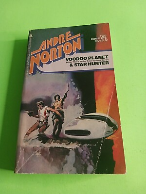 #ad Voodoo Planet amp; Star Hunter by Andre Norton MMPB 1983 Ace