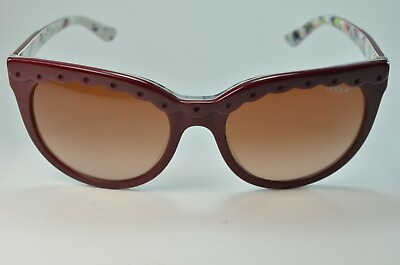 #ad Authentic Vogue Collection VO 2889 2211 13 Burgundy Sunglasses