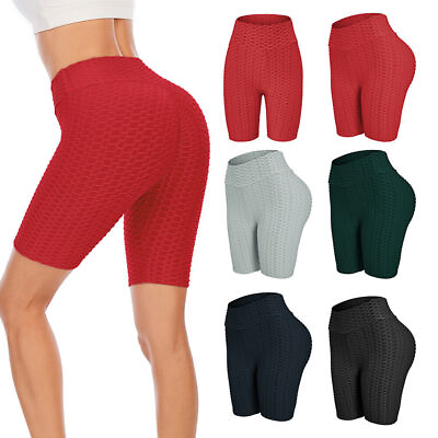 #ad High Waist Push Up Gym shorts Leggings Yoga Clothing For Women Sports Shorts