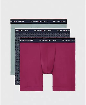 #ad Tommy Hilfiger Men#x27;s Everyday Micro 3 Pack Boxer Brief