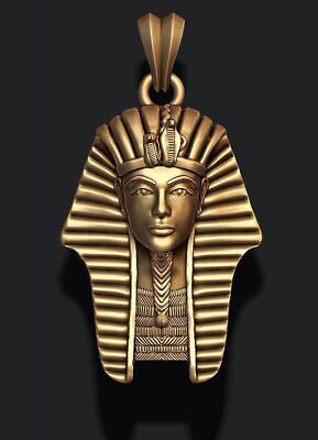 #ad Pharaoh pendant Pharaoh Necklaces King tut pendant gold pharaoh pendant