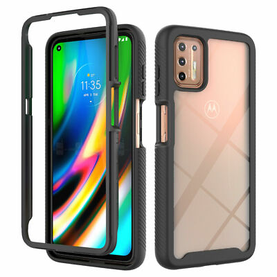 #ad For Motorola Moto G9 Plus Full Body Phone Case1*Tempered Glass Screen Protector