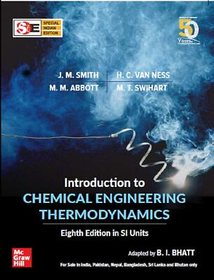 #ad Introduction to Chemical Engineering Thermodynamics 8th Edition by Hendrick