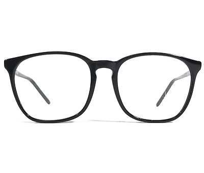 #ad Ray Ban Eyeglasses Frames RB5387 2000 Black Square Horn Rim Oversized 54 18 150 $89.99