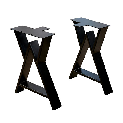 #ad Set of 2 DIY Table Desk Bench Legs Coffee Metal Iron DIY Furniture Legs 16quot; 32quot;
