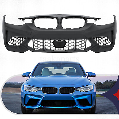 #ad F30 M2 Style Front Bumper Cover Kit Complete For BMW 3 Series F30 F31 2012 2019 $429.99