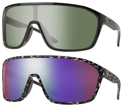 #ad Smith Optics Boomtown Polarized ChromaPop Shield Sunglasses 204932 Taiwan