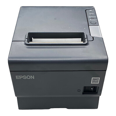 #ad Epson TM T88V M244A Thermal POS Receipt Printer Gray