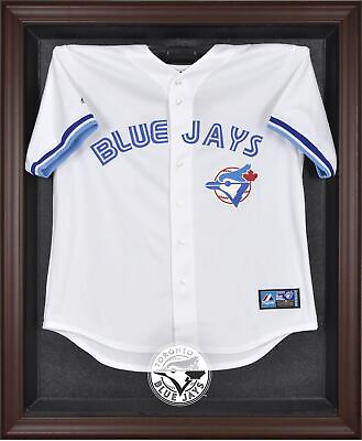 #ad Blue Jays Brown Framed Logo Jersey Display Case Fanatics Authentic